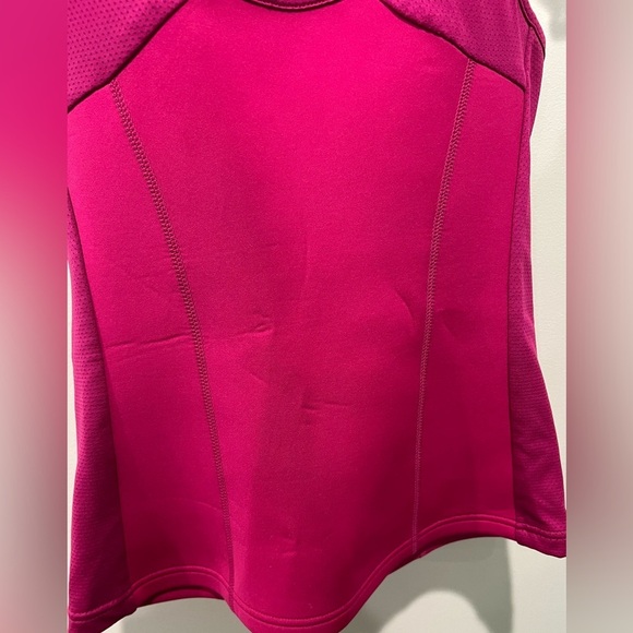 Zaggora Pink Compression Neoprene Racerback Tank Top Workout Tank Size M - Picture 3 of 6